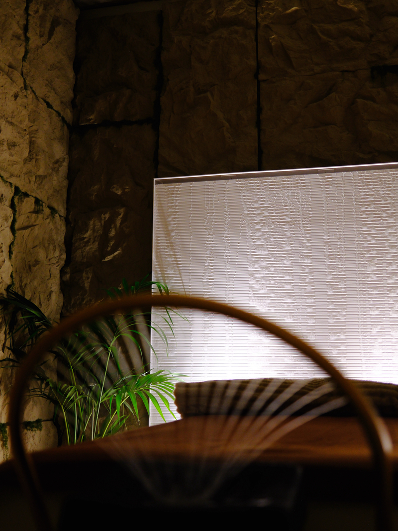 Earthy and tranquil massage room at ikigai Head Spa and Wellness