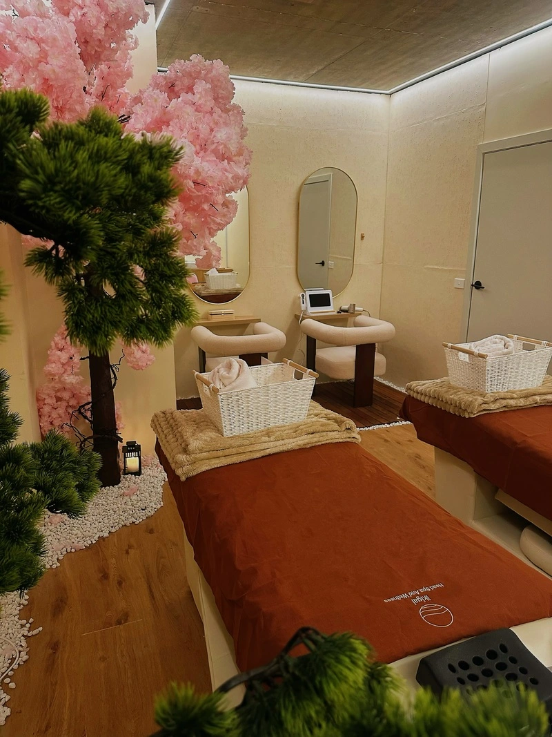 Serene Japanese-inspired wellness sanctuary in Melbourne with sakura garden